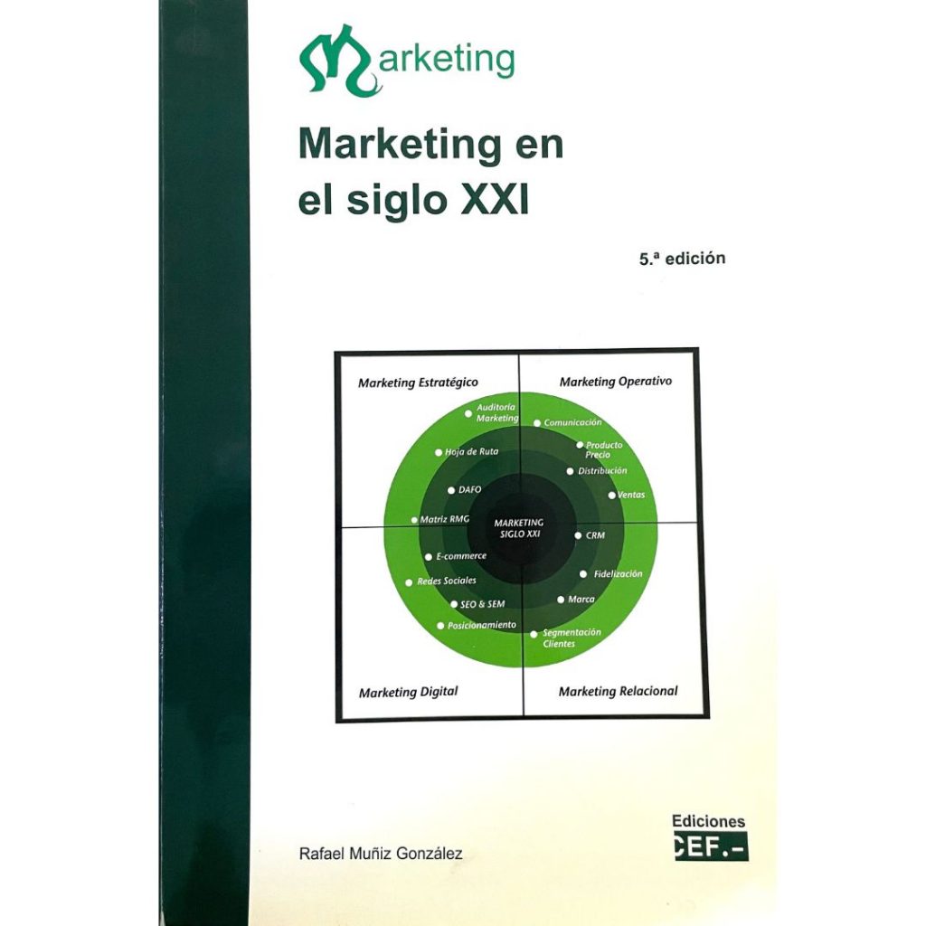 Portada libro marketing en el siglo xxi quinta edicion