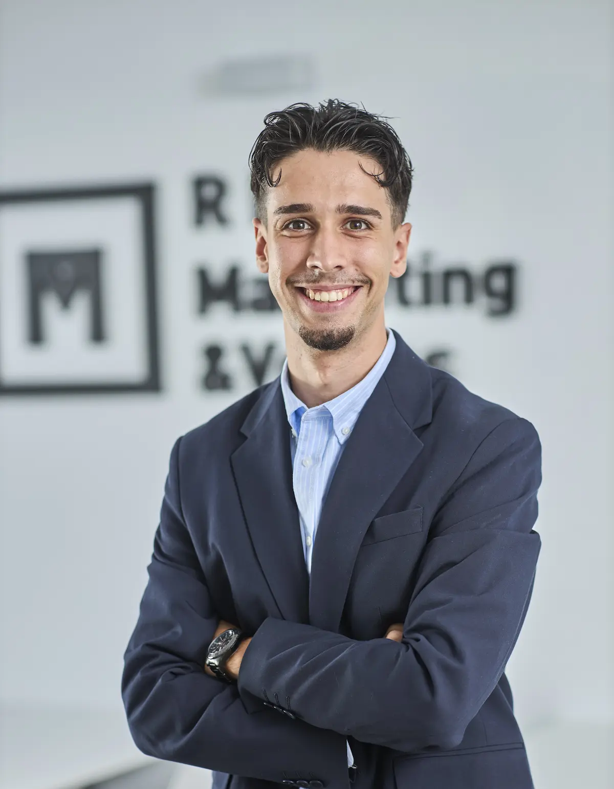 Mario Cáceres, consultor junior del equipo RMG experto en marketing digital